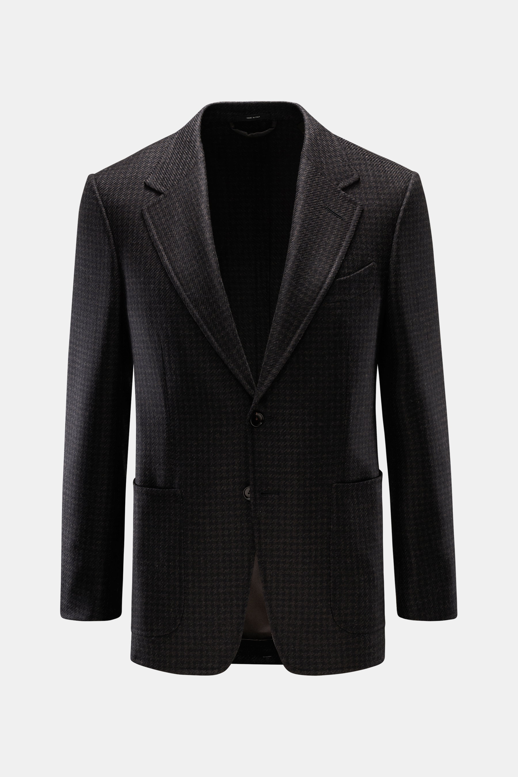Tom Ford Sakko 'Shelton' dunkelbraun/schwarz kariert
