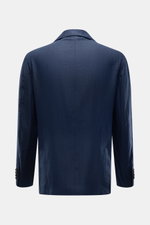 Polo Ralph Lauren Leinensakko navy, schmale Silhouette, reines Leinen, Slim Fit, Unconstructed Design, Rückansicht mit fallendem Revers, Ärmelknöpfen.