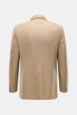 Tom Ford Sakko 'Shelton' beige, Rückansicht, italienische Schneiderkunst, Woll-Seide-Mix, feine Twillstruktur, Slim Fit, tailliert, Unconstructed Design.