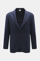 Borrelli Sakko 'Procida' navy/graublau kariert