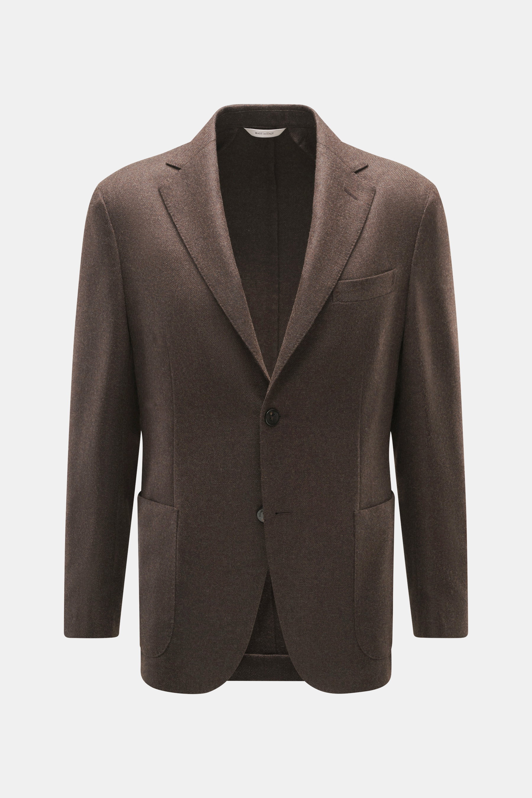 Agnona Cashmere Sakko dunkelbraun meliert