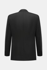 Rear view of Brioni Blazer 'Ravello' black, showcasing Italian craftsmanship in wool and cashmere with a slim fit and fine woven texture.

Description: <p>Italian craftsmanship in its finest form: The 'Ravello' model by BRIONI impresses with an exquisite 
