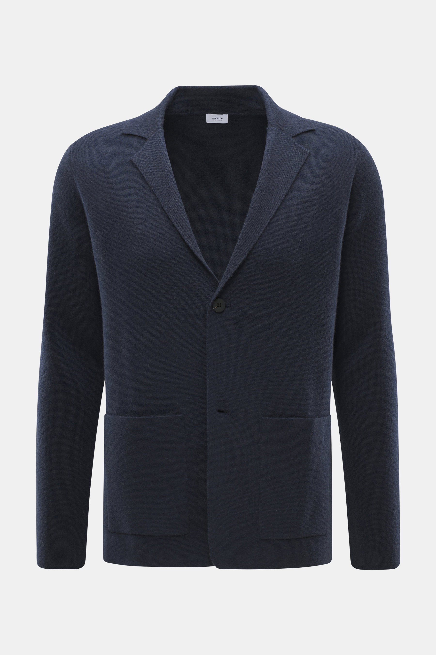 von Braun Cashmere Strickblazer navy