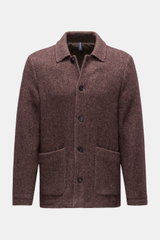 04651/ A trip in a bag Jacke bordeaux/hellbraun