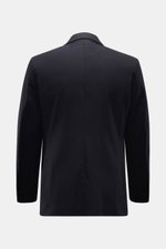 Windsor Sakko 'Sono' navy in Slim Fit, aus feiner Wolle, elastisch mit glattem Griff, Rückansicht mit Seitenschlitzen und Unconstructed Design.