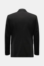 Windsor Sakko 'Sono' schwarz, Rückansicht, feines Wollgewebe, elastisch, Slim Fit, fallendes Revers, Zwei-Knopf-Stil, Seitenschlitze, Unconstructed Design.