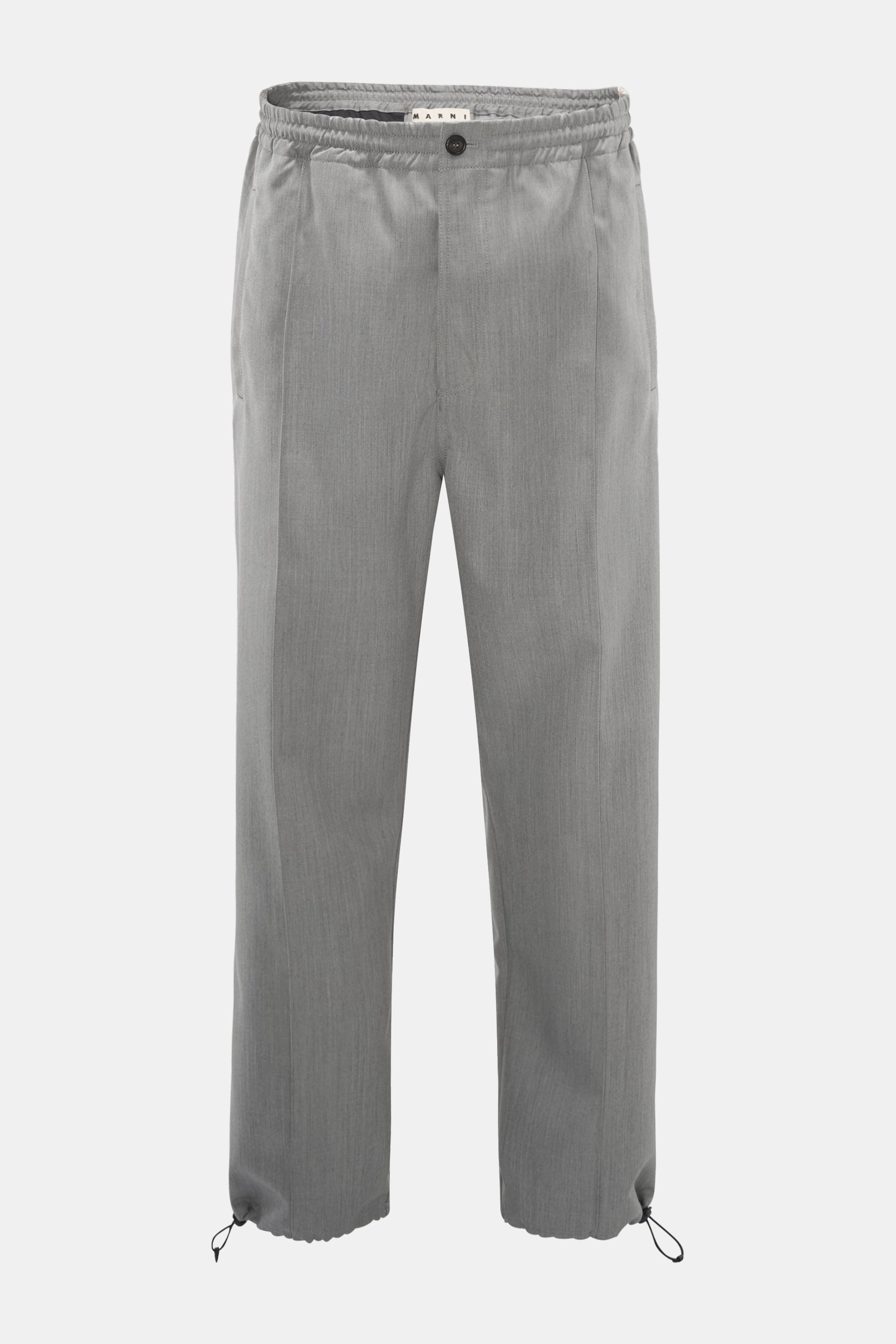 Marni Woll-Jogpants grau