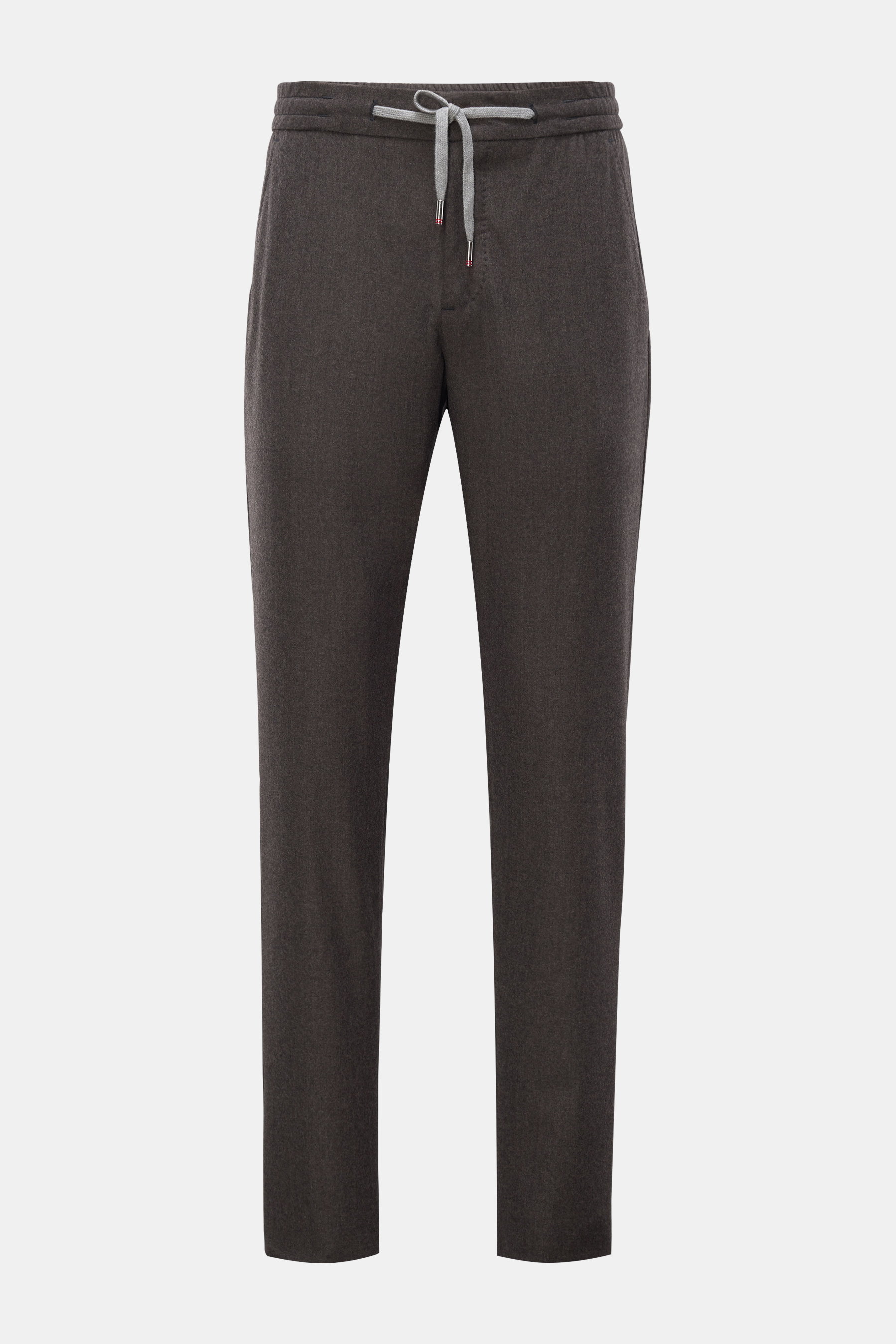 Marco Pescarolo Cashmere Joggpants 'Caracciolo' dunkelbraun