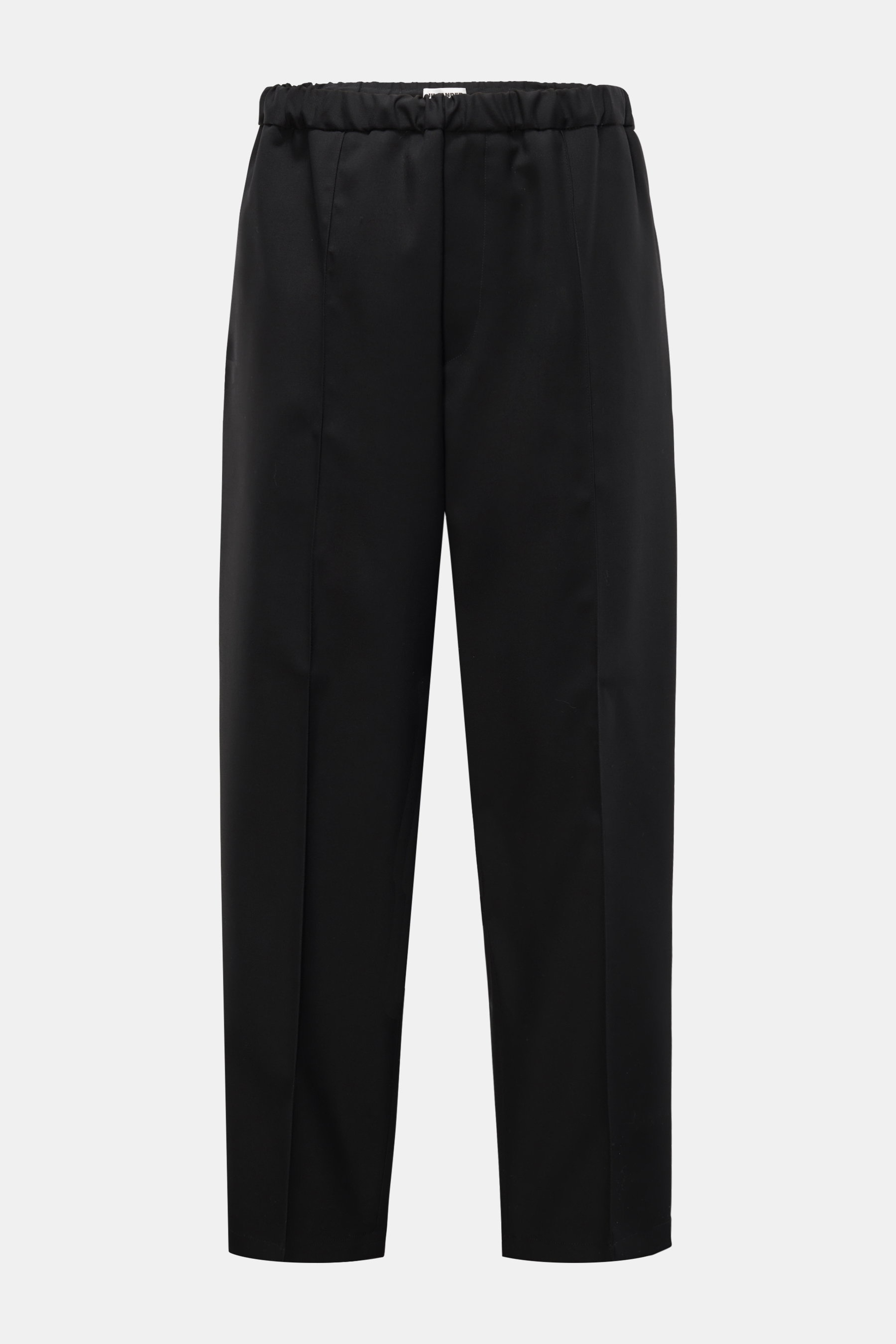 Jil Sander Wool jogger pants black