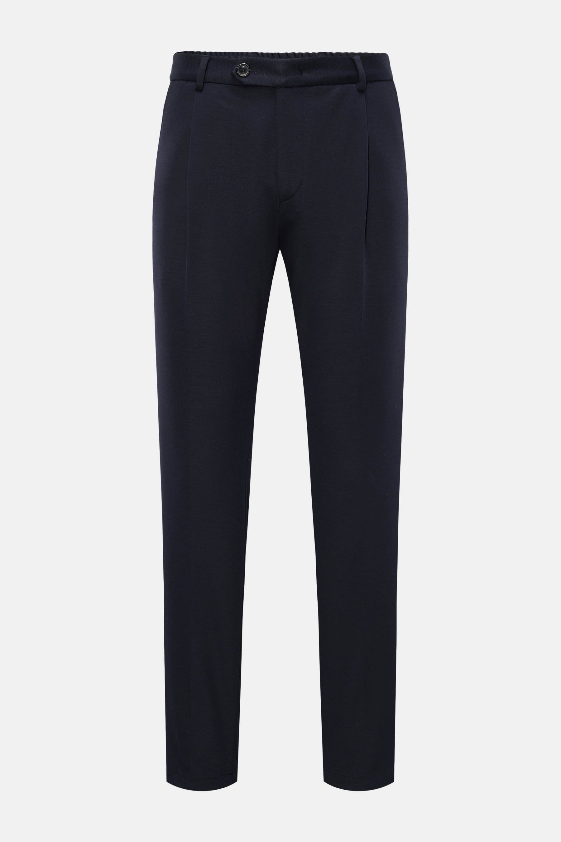 Windsor Jersey-Hose 'Floro' navy
