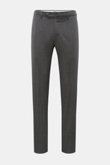 PT Torino Wool trousers 'Slim Fit' grey mottled