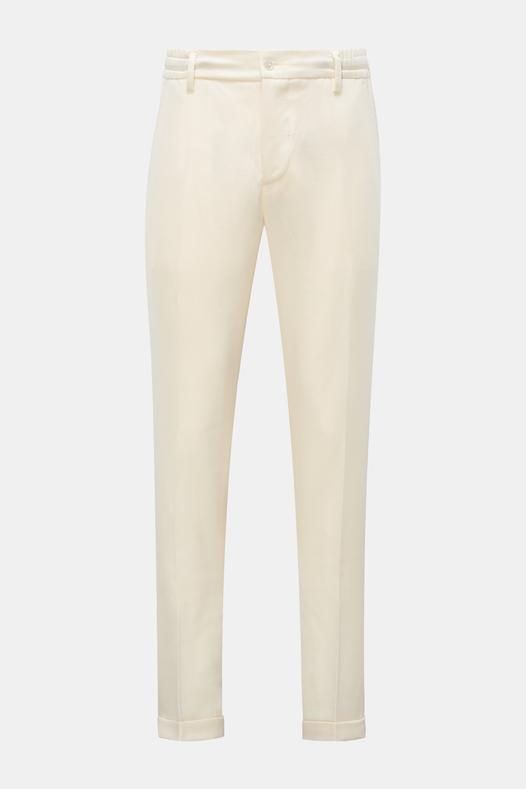 Marco Pescarolo Woll-Joggpants 'Manu' creme