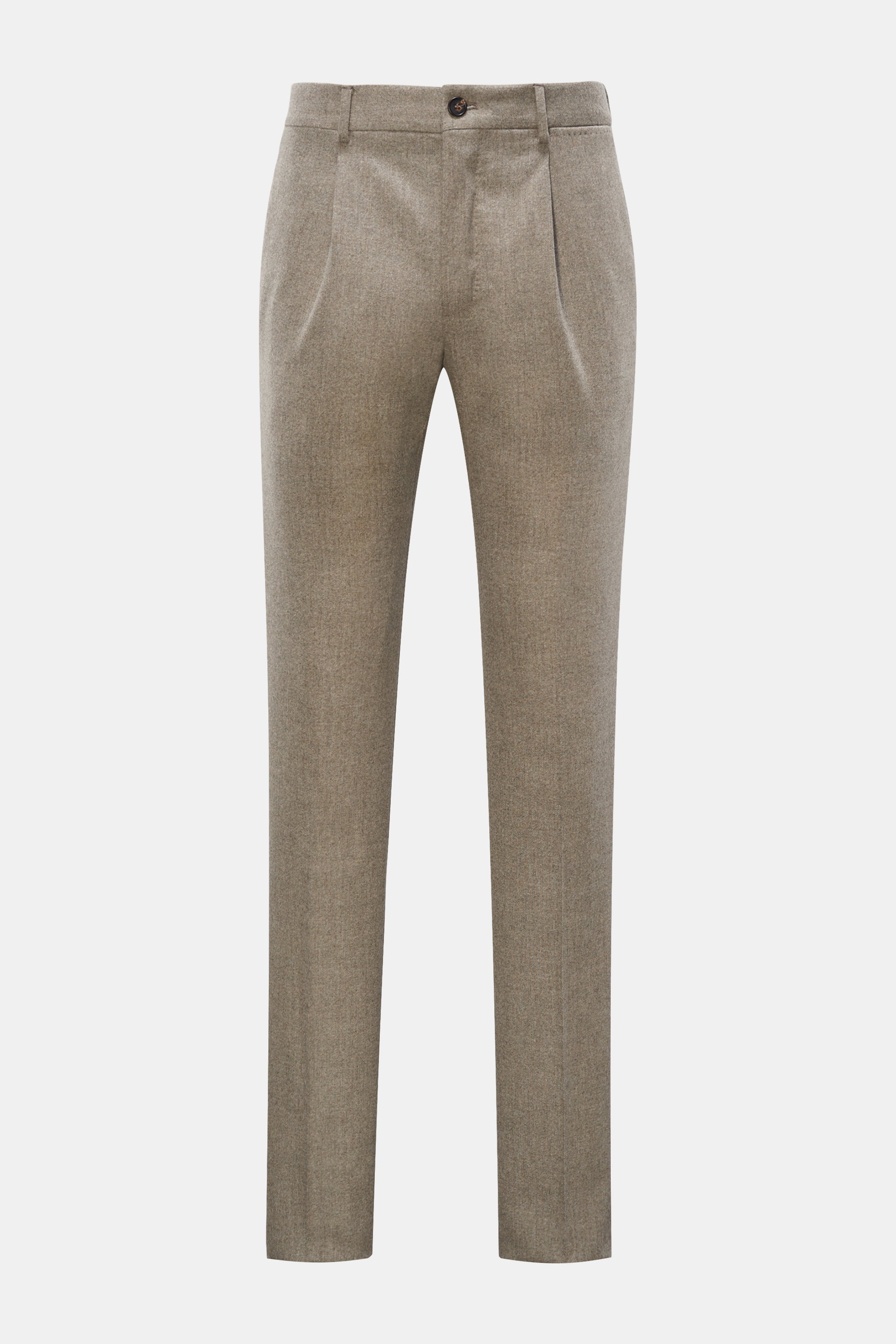 Incotex Wollhose 'Slim Fit' beige