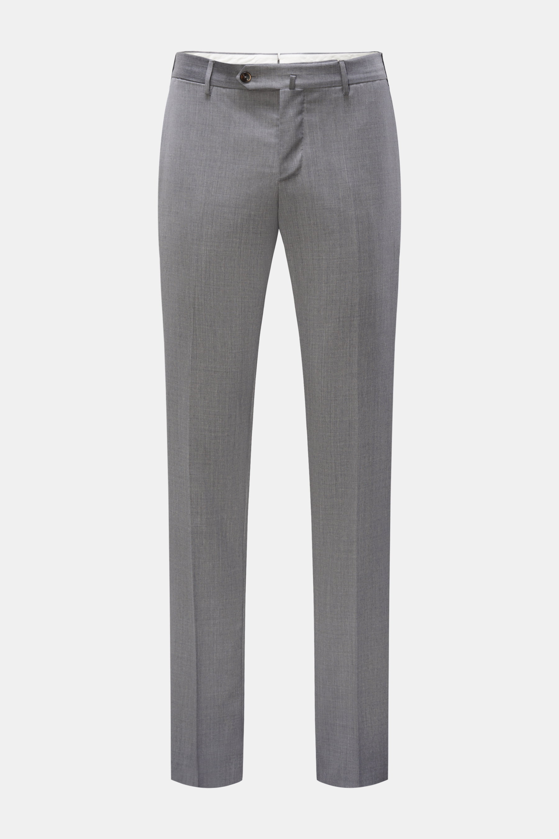 PT Torino Wollhose 'Slim Fit' hellgrau