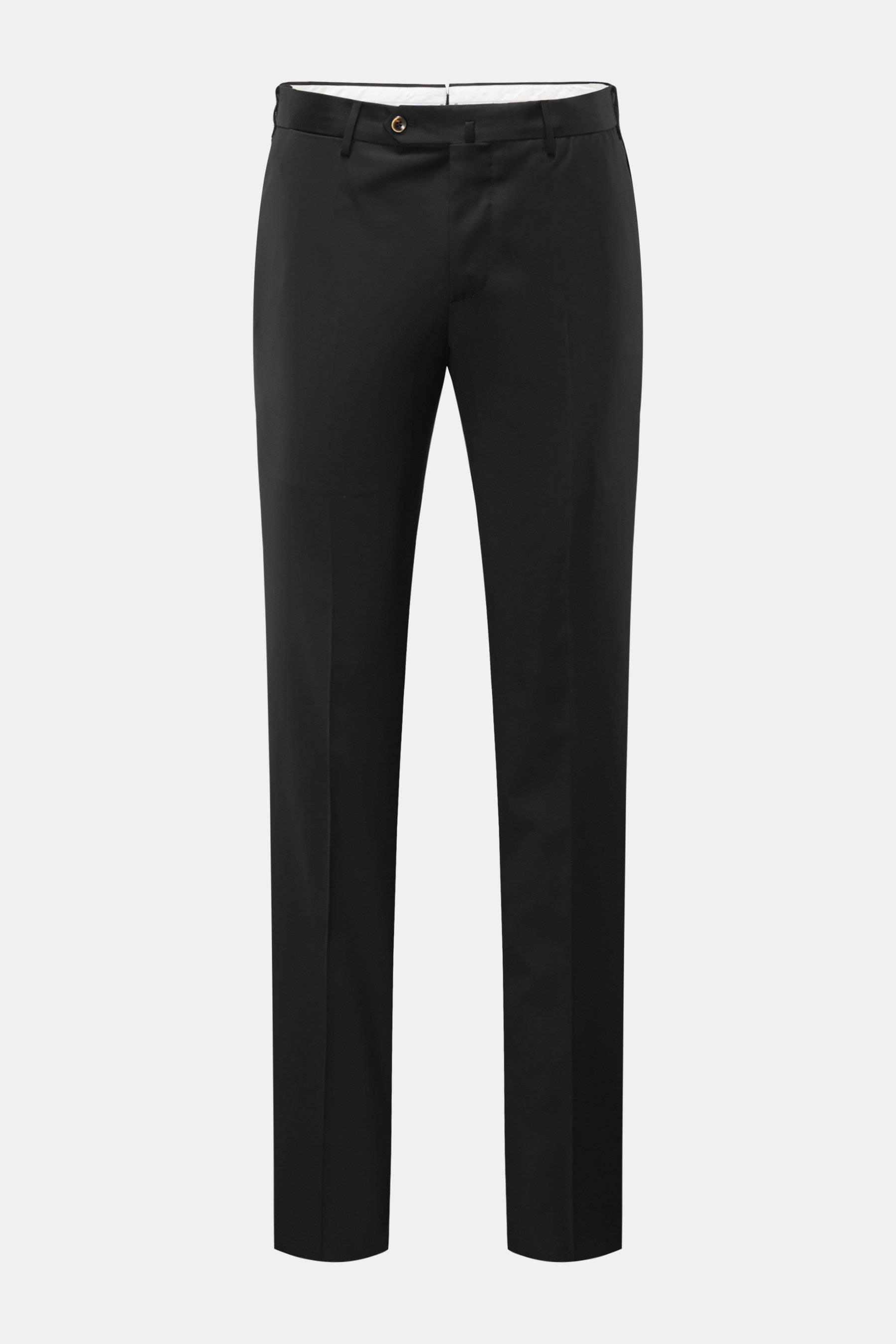 Wollhose 'Slim Fit' schwarz