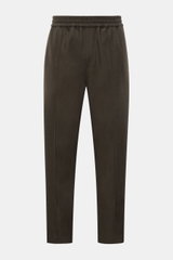 A.P.C. Jogpants 'Pieter' dark olive