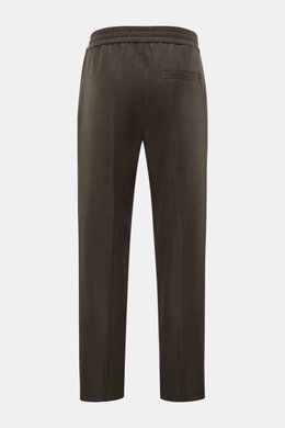 A.P.C. Jogpants 'Pieter' dark olive