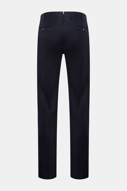 PT Torino Wool trousers 'Slim Fit' navy