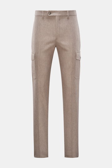 Incotex Woll-Cargohose sand