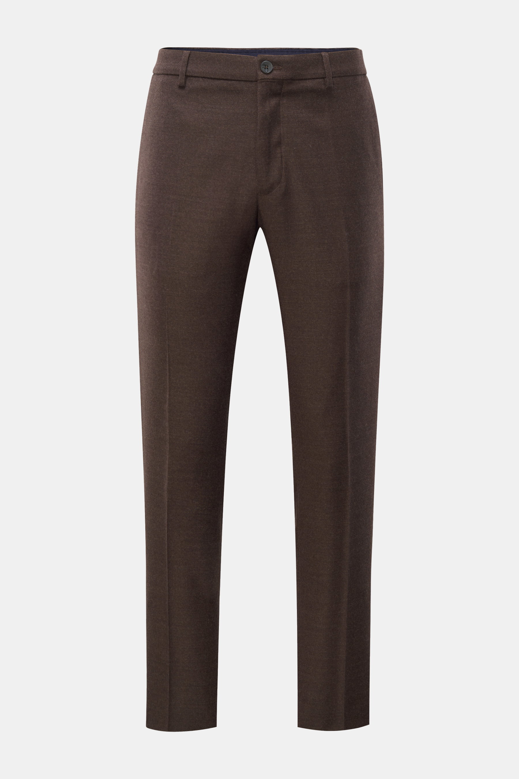 GTA Woll-Joggpants 'Davide' dunkelbraun