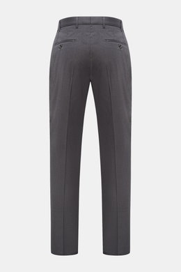 Hiltl Wool trousers 'Piacenza' grey mottled