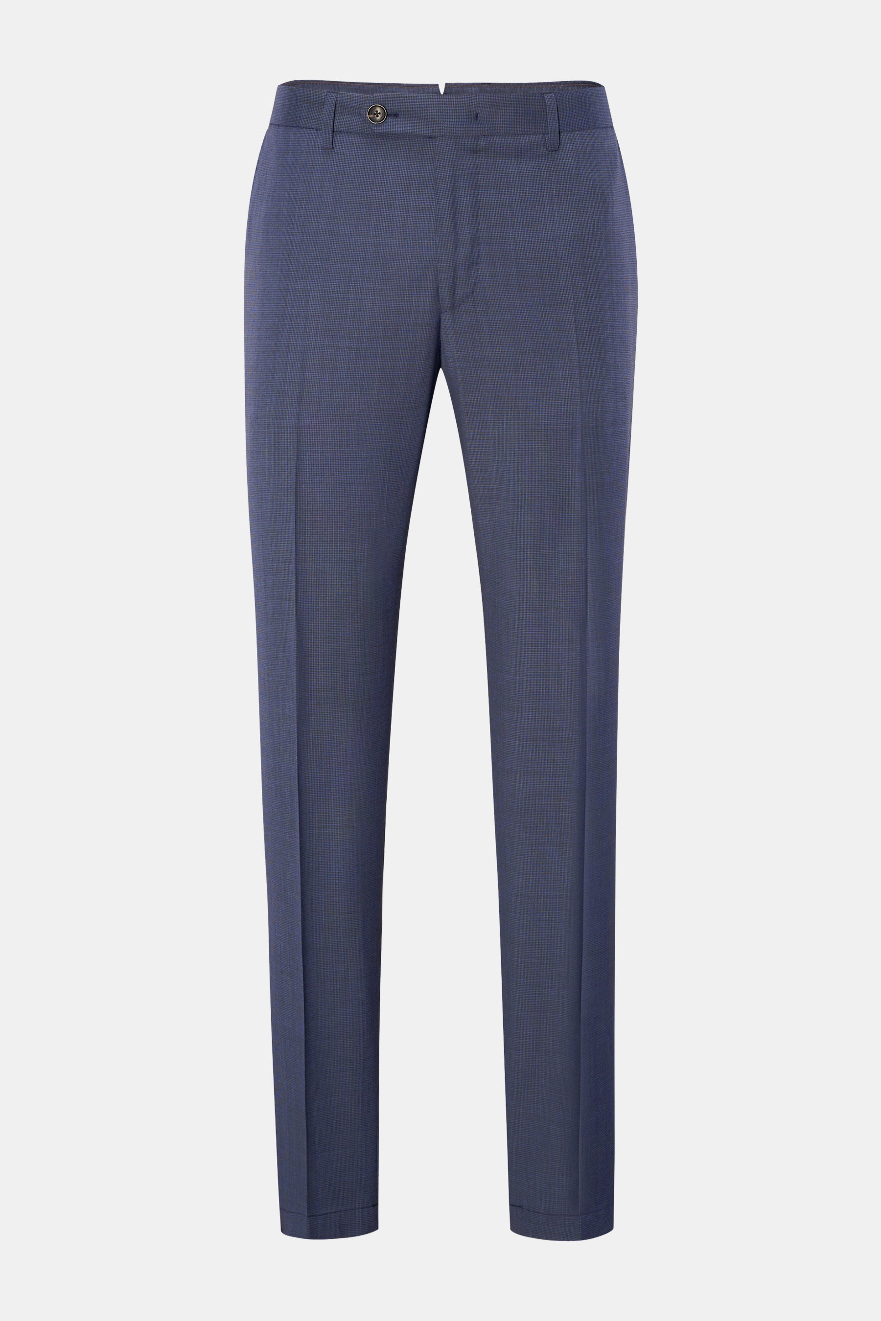 Windsor Wollhose 'Peso 2' navy/schwarz kariert