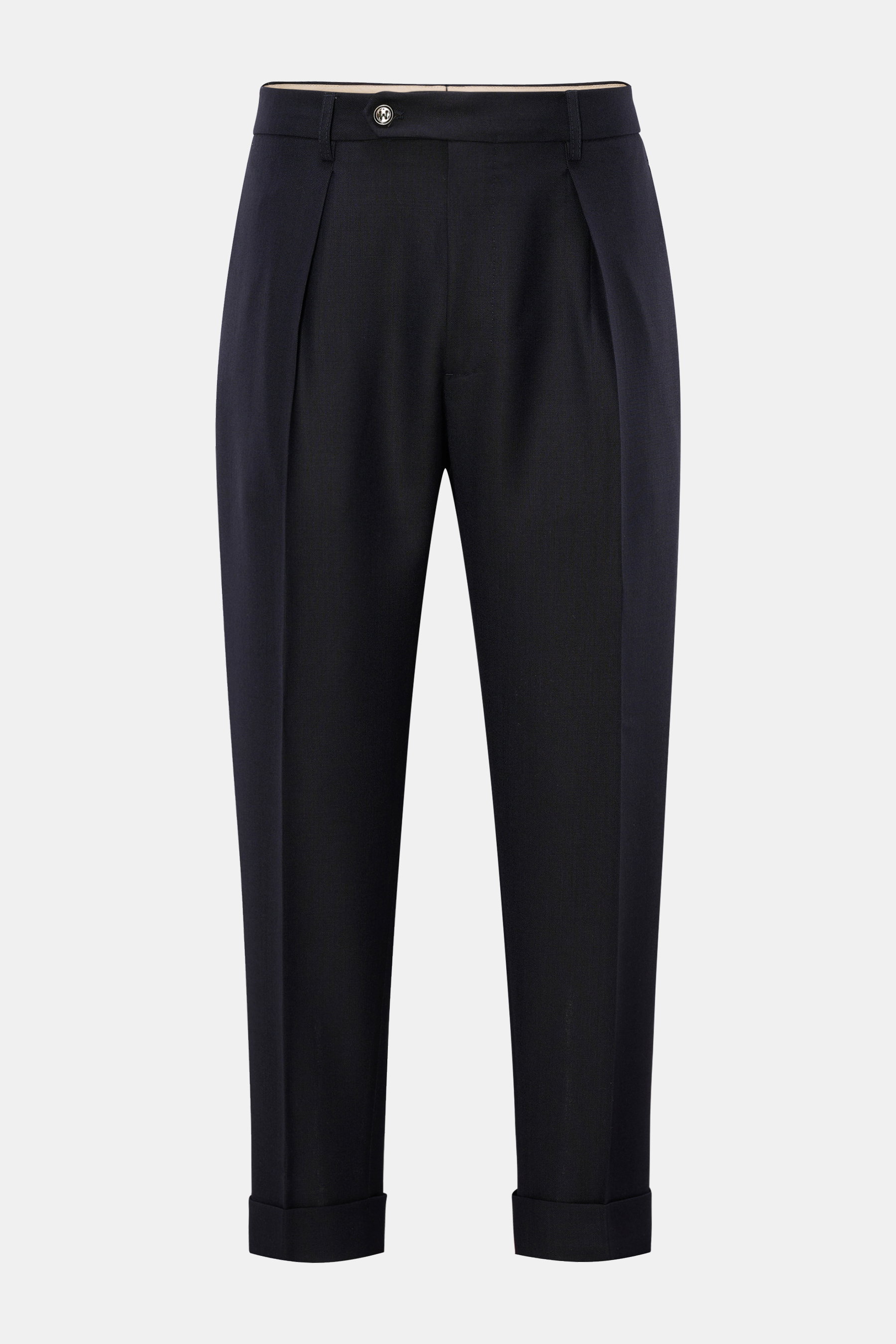 Berwich Wollhose 'Chiaia' dark navy