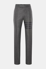 Thom Browne Wollhose dunkelgrau meliert