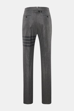 Thom Browne Wollhose dunkelgrau meliert