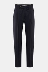 PT Torino Wool trousers 'Union Fit' navy shown from the front on a plain background, lightweight wool and silk blend fabric.

<p>The 'Union Fit' from trouser specialists PT TORINO is the perfect choice for the coming season. The lightweight fabric – a ble