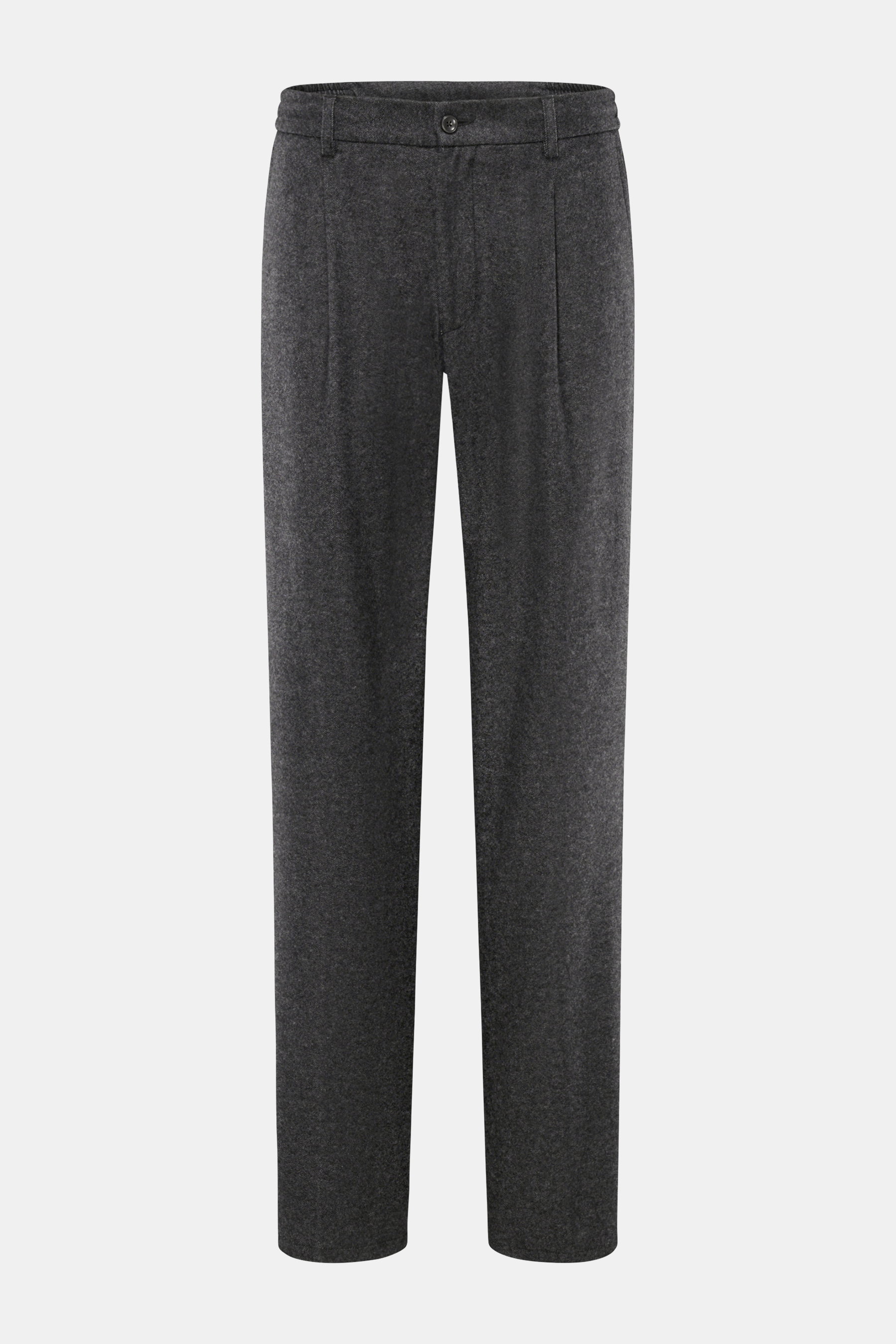 Front view of Marco Pescarolo Cordhose 'Dieci' hellgrau, versatile light stretch cotton corduroy pants with elastic jogpants-style waistband.

Description: <p>Vielseitig präsentiert sich die Cordhose 'Dieci' aus leicht stretchiger Baumwolle von MARCO PE
