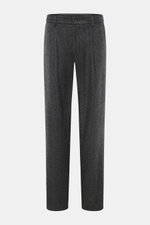 Front view of Marco Pescarolo Cordhose 'Dieci' hellgrau, versatile light stretch cotton corduroy pants with elastic jogpants-style waistband.

Description: <p>Vielseitig präsentiert sich die Cordhose 'Dieci' aus leicht stretchiger Baumwolle von MARCO PE