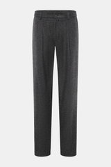 Front view of Marco Pescarolo Cordhose 'Dieci' hellgrau, versatile light stretch cotton corduroy pants with elastic jogpants-style waistband.

Description: <p>Vielseitig präsentiert sich die Cordhose 'Dieci' aus leicht stretchiger Baumwolle von MARCO PE