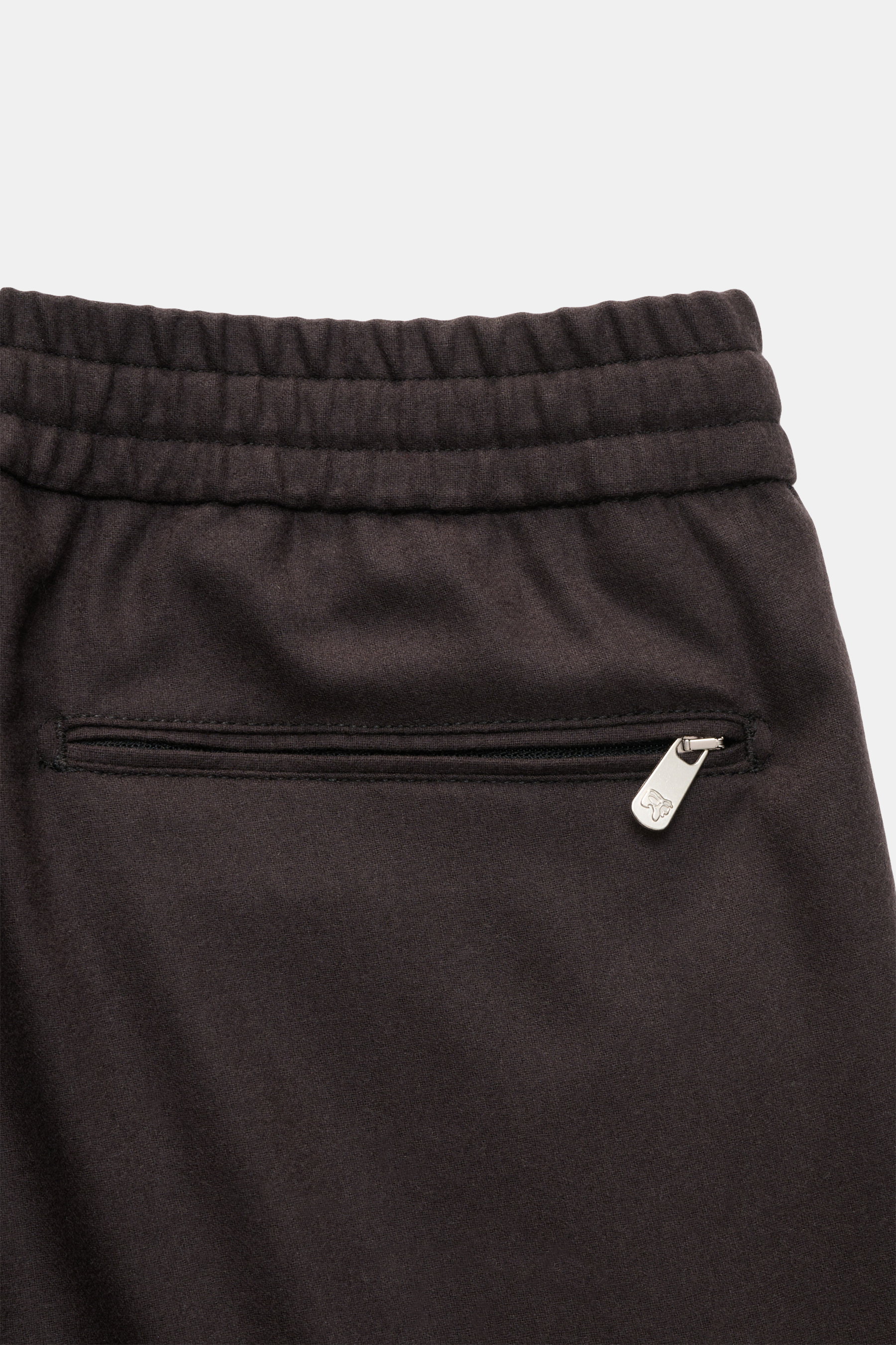 MARCO PESCAROLO Wool Jogpants 'Caracciolo' grey brown