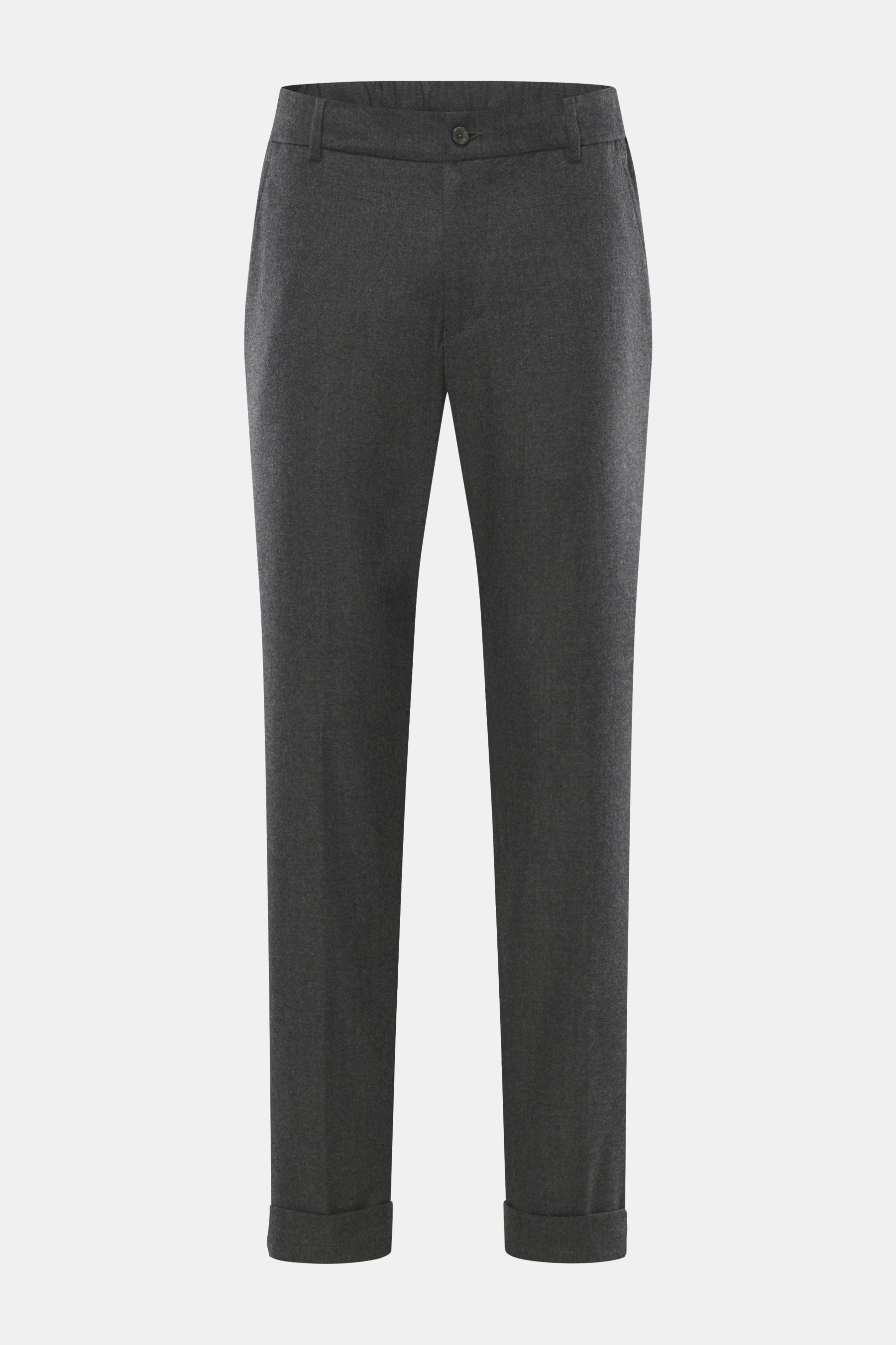 Cashmere-Jogpants 'Manu' dunkelgrau meliert