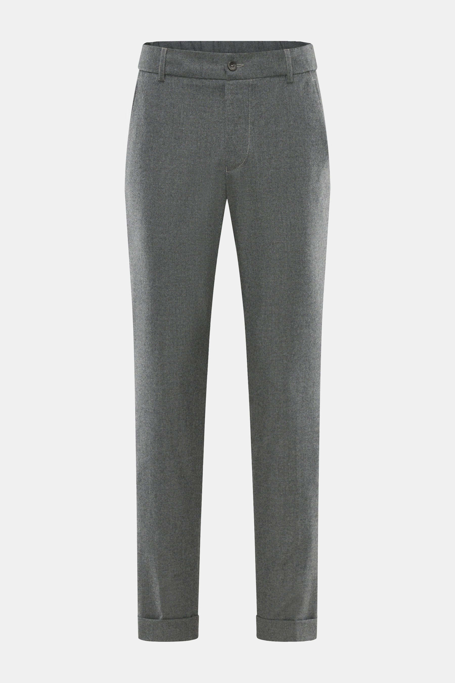Marco Pescarolo Cashmere-Jogpants 'Manu' hellgrau meliert