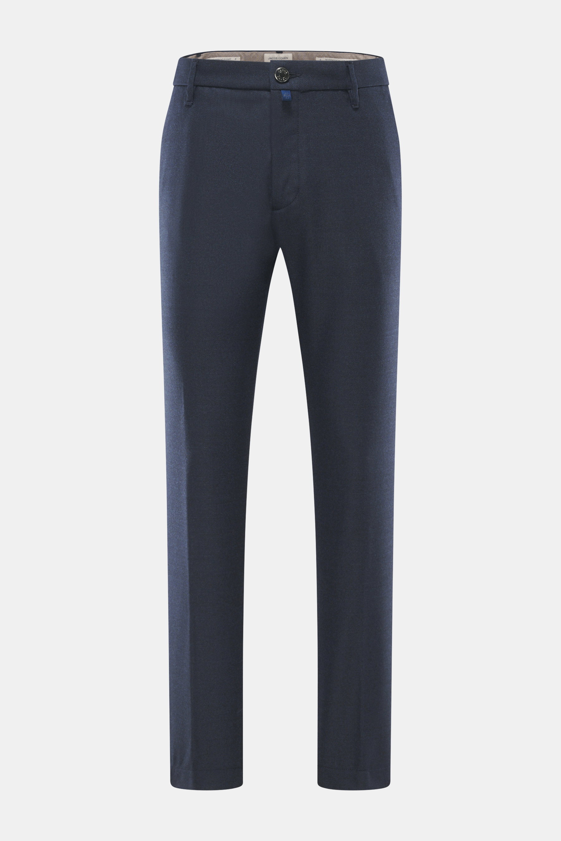 Jacob Cohen Wollhose 'Gray' navy meliert