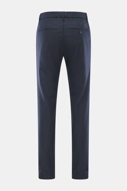 Jacob Cohen Wollhose 'Gray' navy meliert
