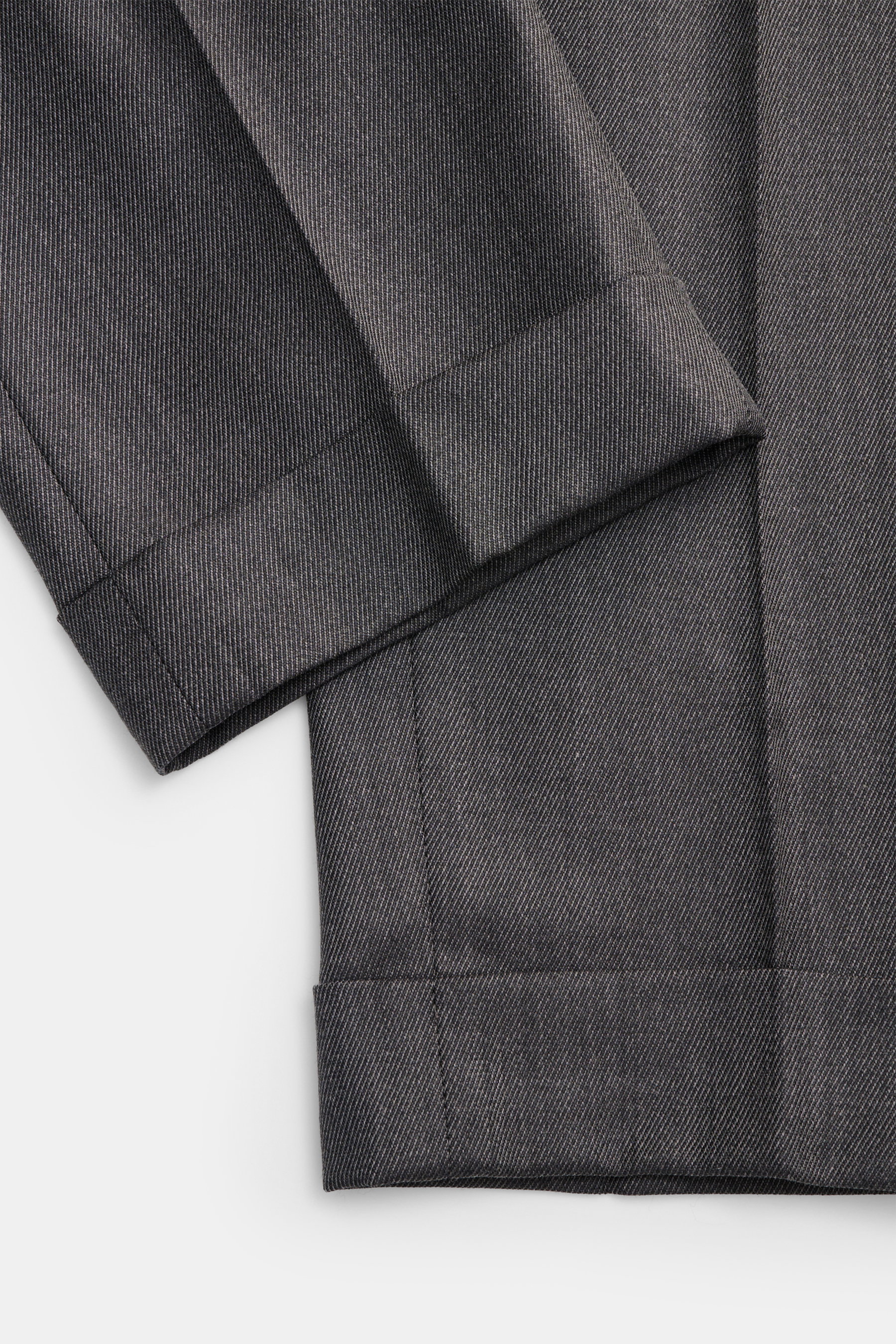 PT TORINO wool trousers 'Master Fit' dark grey