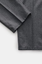 Close-up top-down view of Brunello Cucinelli Wool pants 'Italian Fit' grey melange showing soft virgin wool fabric and stitching details.

<p>The wool pants of the luxury label BRUNELLO CUCINELLI are a noble classic among trouser models and accompany you 