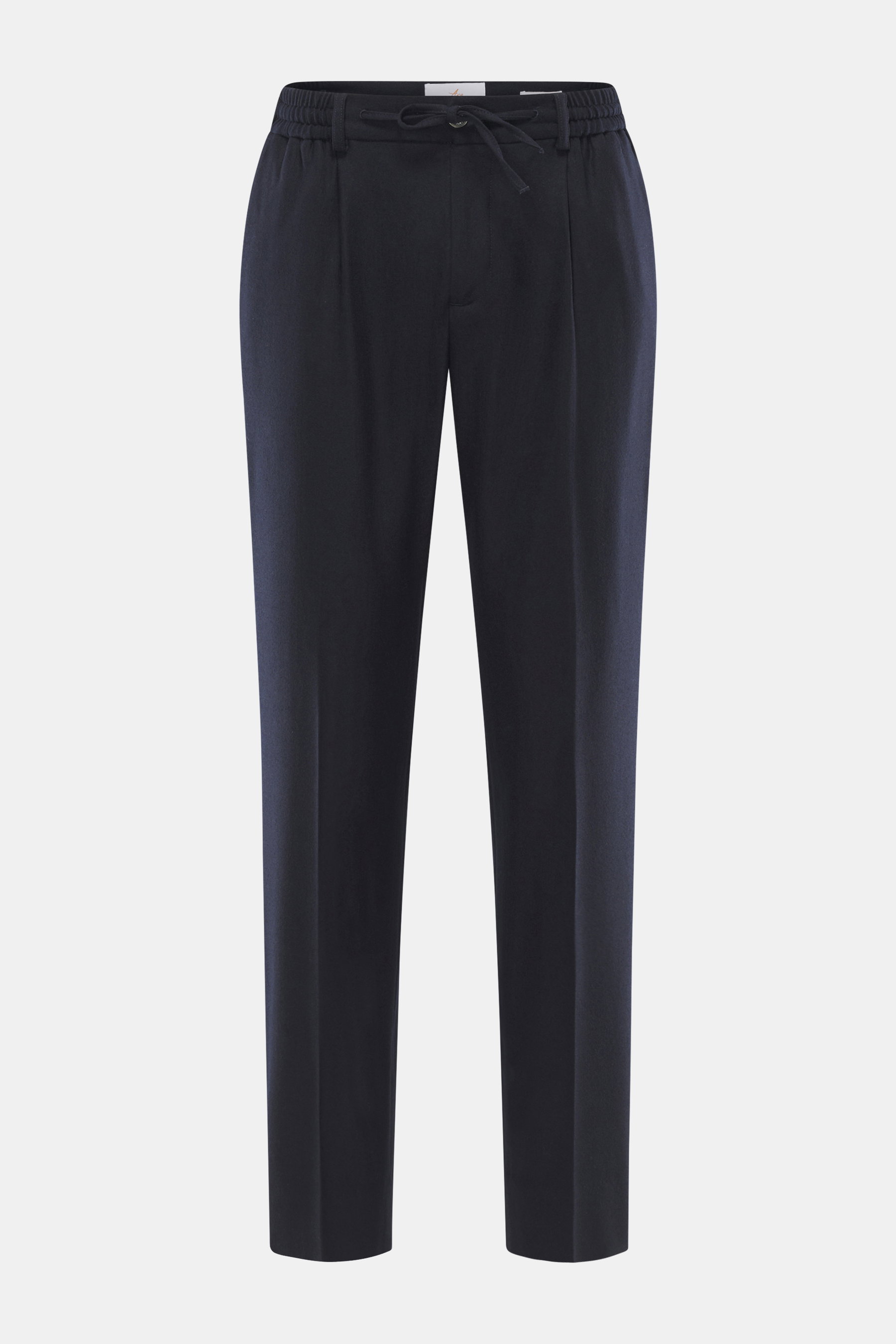 Woll-Jogpants navy