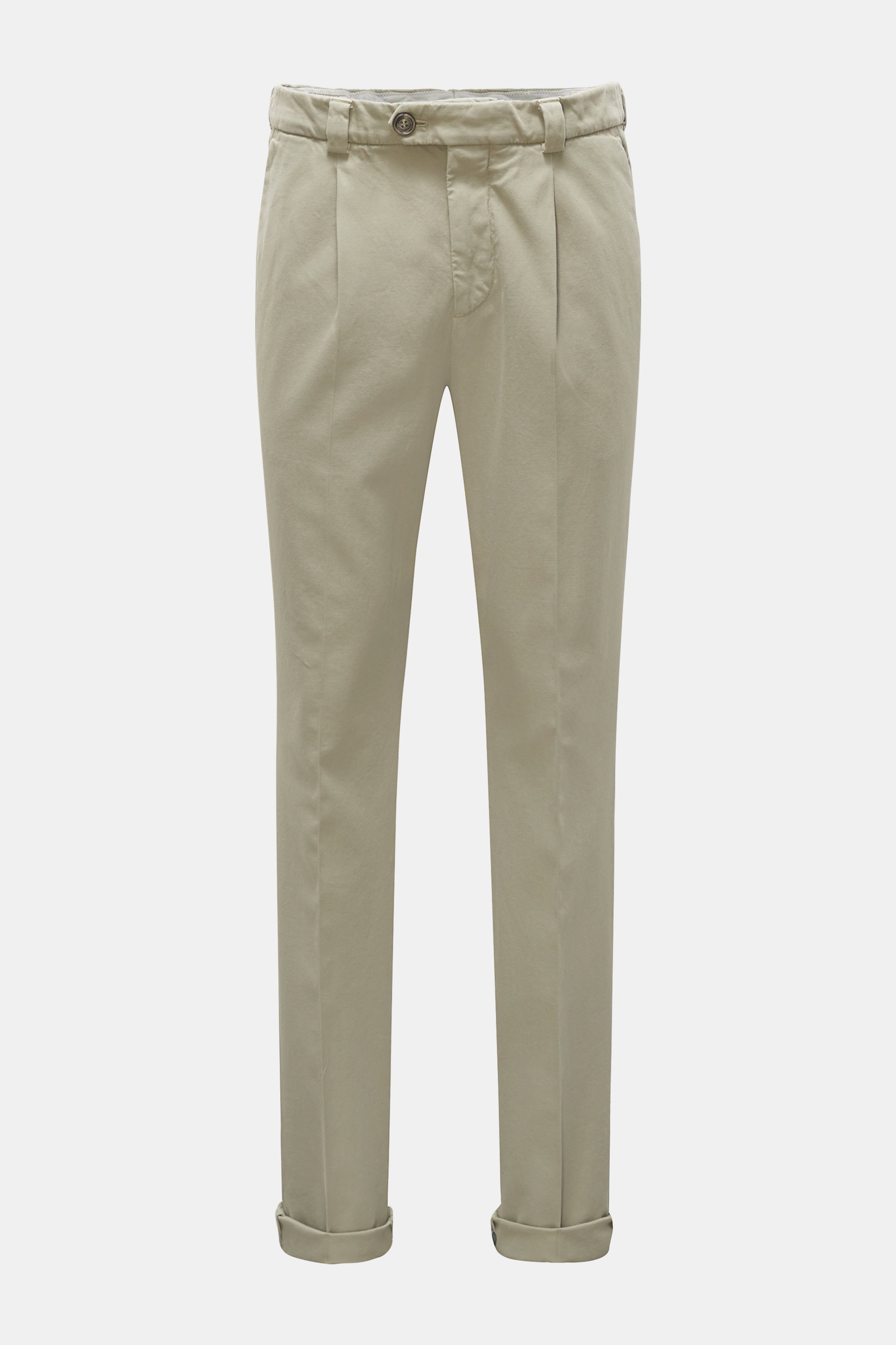 Brunello Cucinelli Chino 'Leisure Fit' oliv