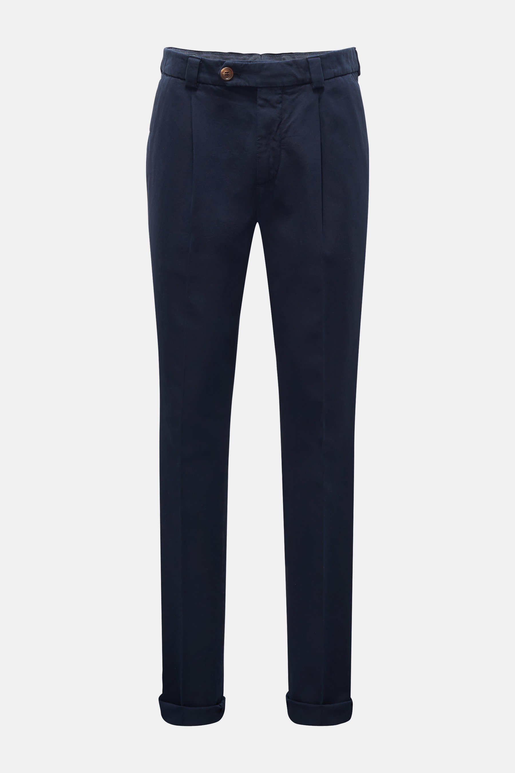 Brunello Cucinelli Chino 'Leisure Fit' navy