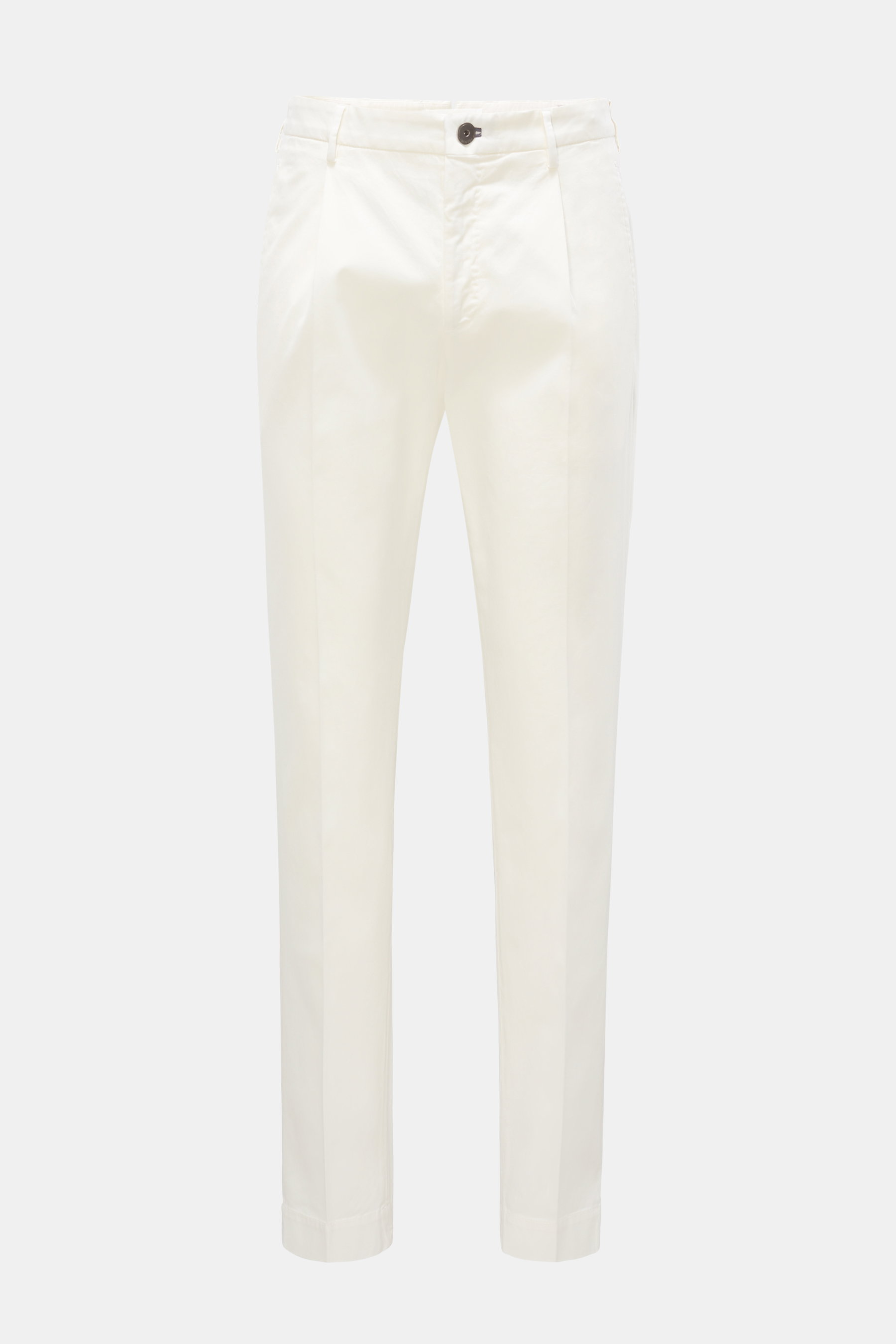 Incotex Baumwollhose 'Tapered Fit' offwhite