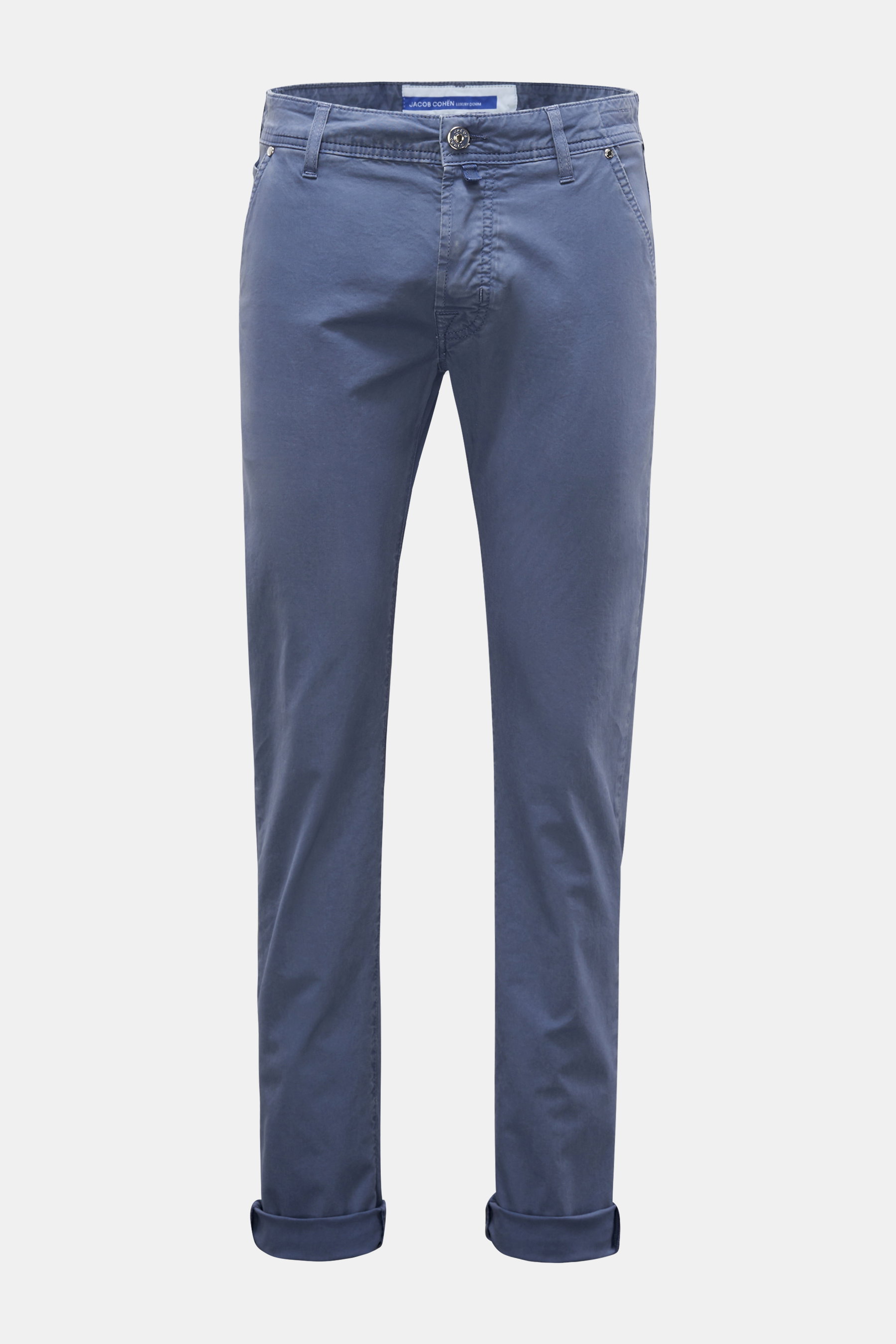 Jacob Cohen Baumwollhose 'Leonard' graublau (ehemals J613)