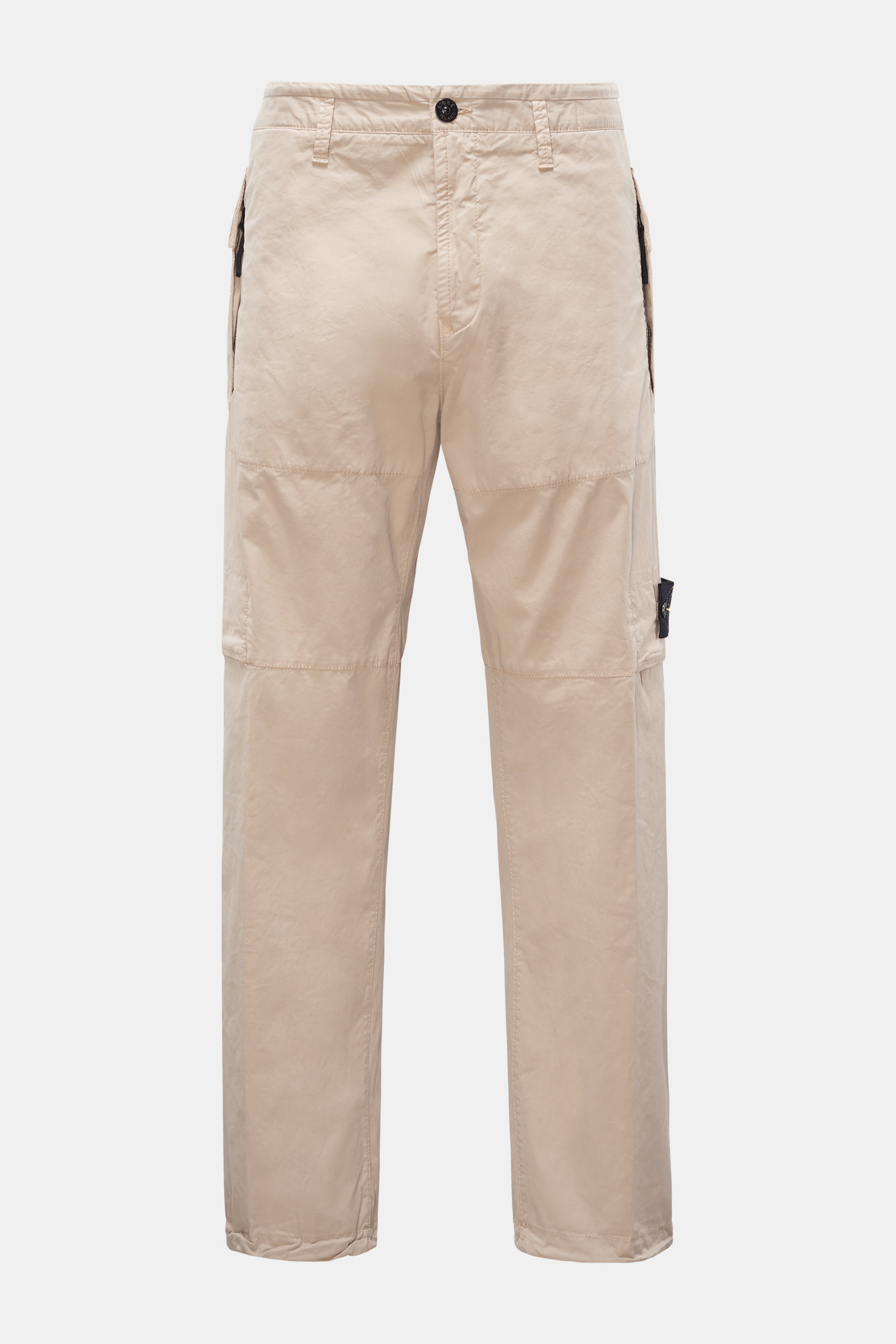 Stone Island Baumwoll-Cargohose beige