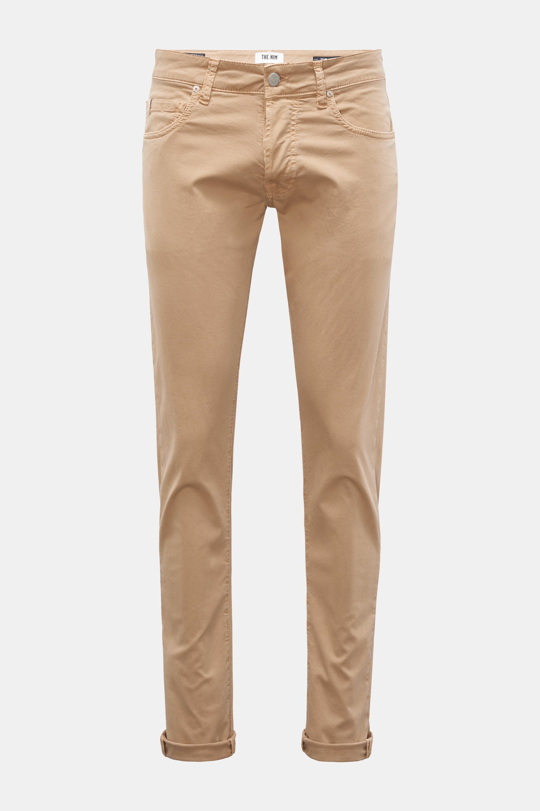 The.Nim Standard Hose '901 Dylan Slim Fit' hellbraun