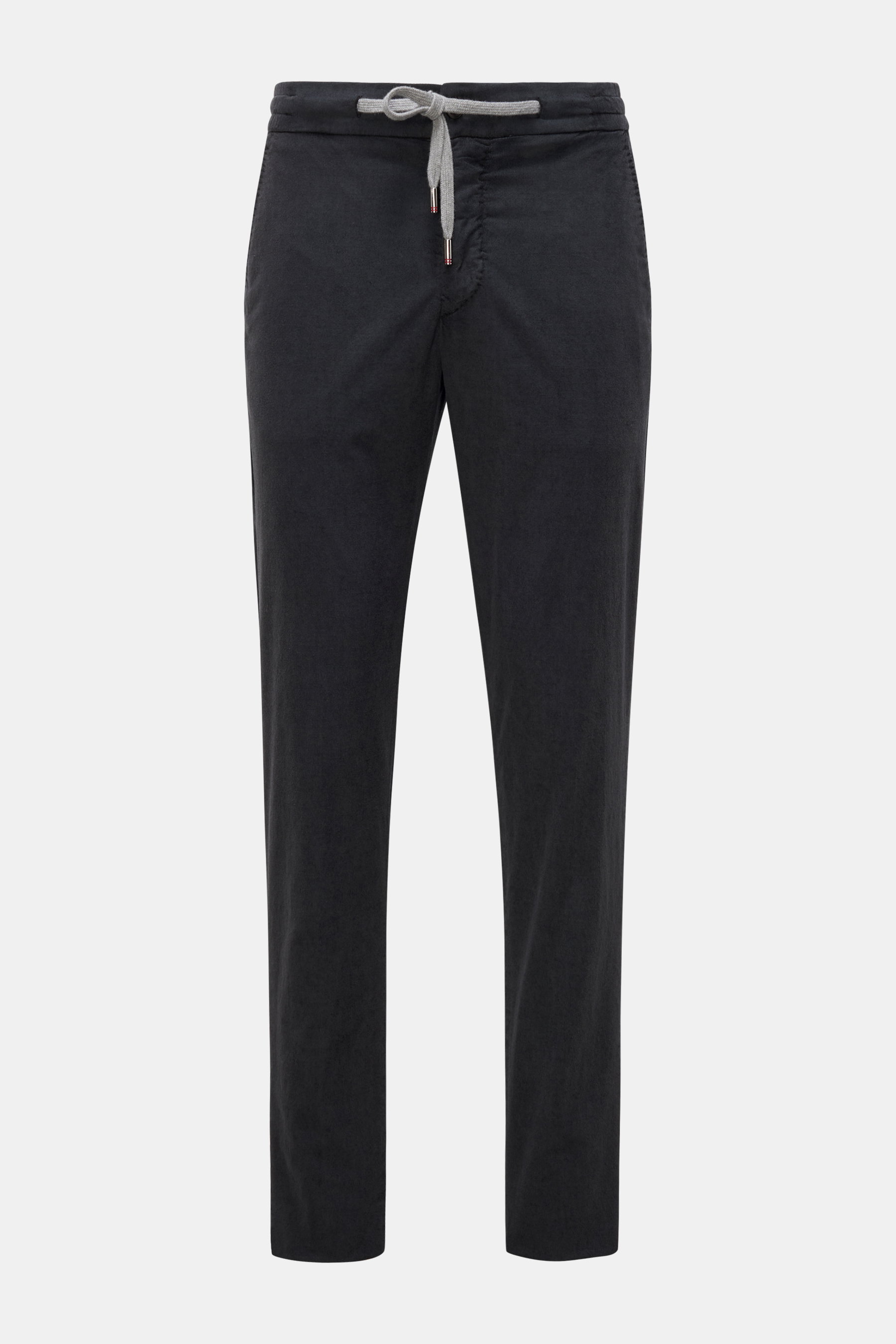 Marco Pescarolo Cord-Joggpants 'Caracciolo' anthrazit