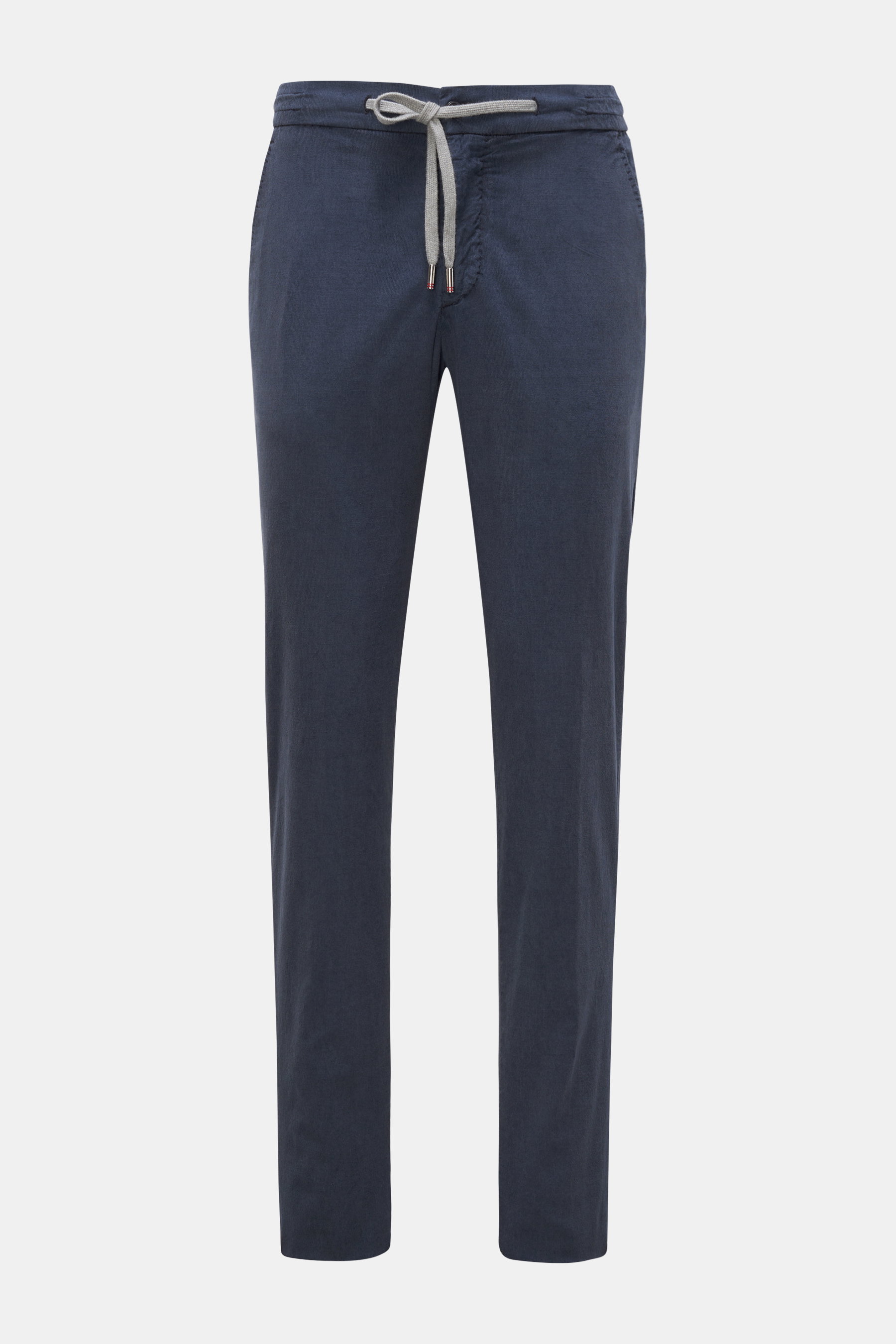 Marco Pescarolo Cord-Joggpants 'Caracciolo' navy