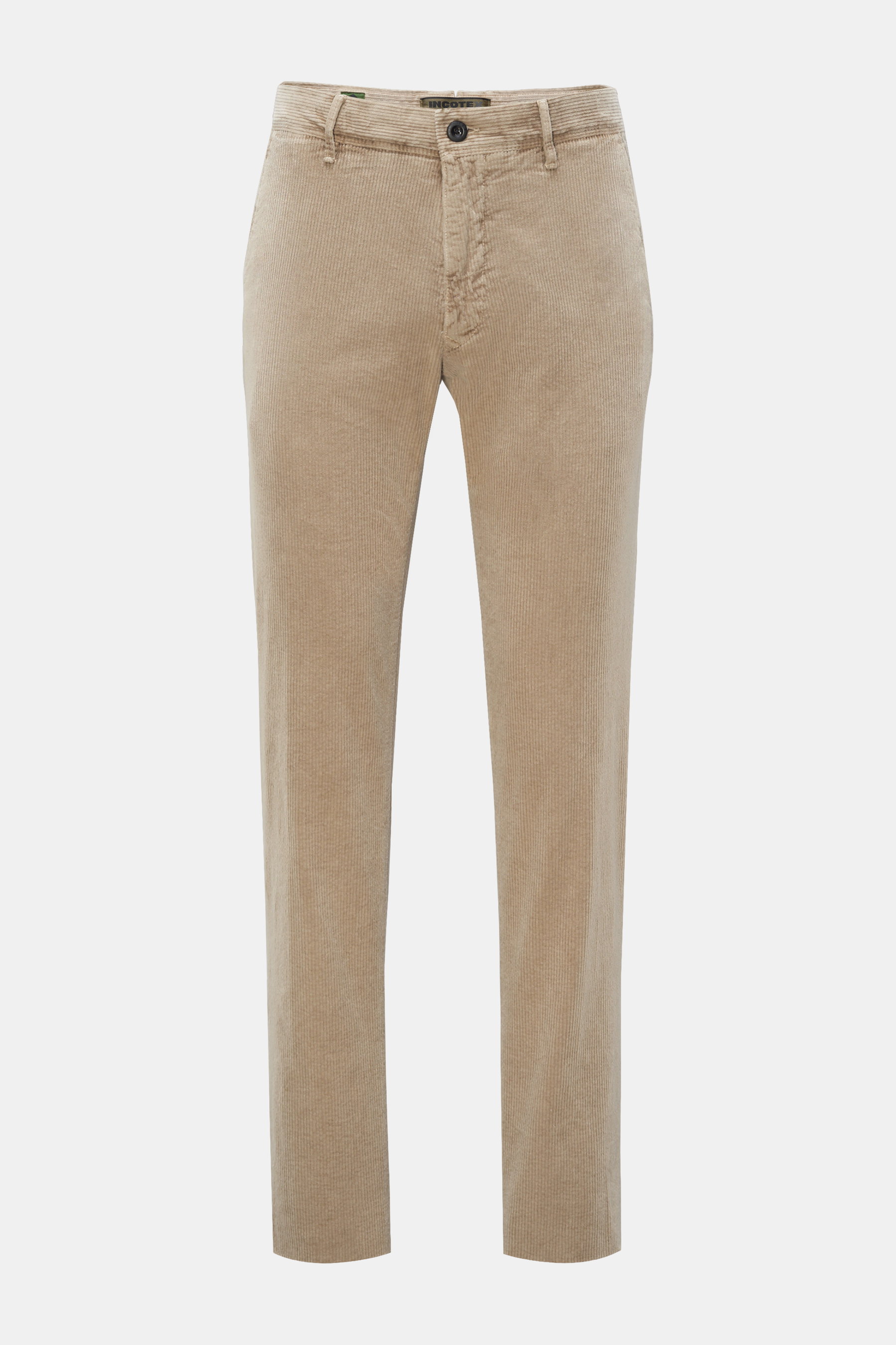 Incotex Slacks Corduroy trousers 'Slim Fit' beige